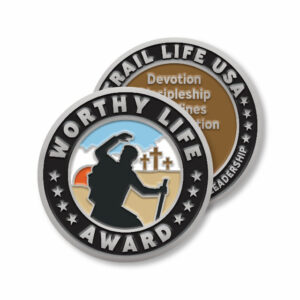 Challenge Coin Worthy Life Front and Back