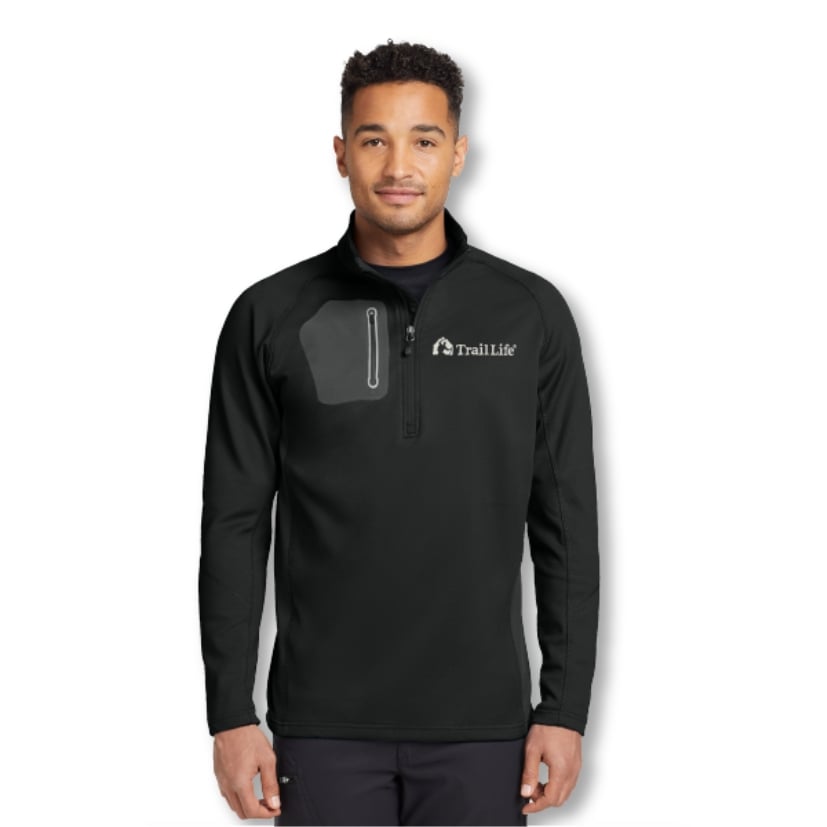 Trail Life Mens Eddie Bauer 1/2 Zip Performance Fleece