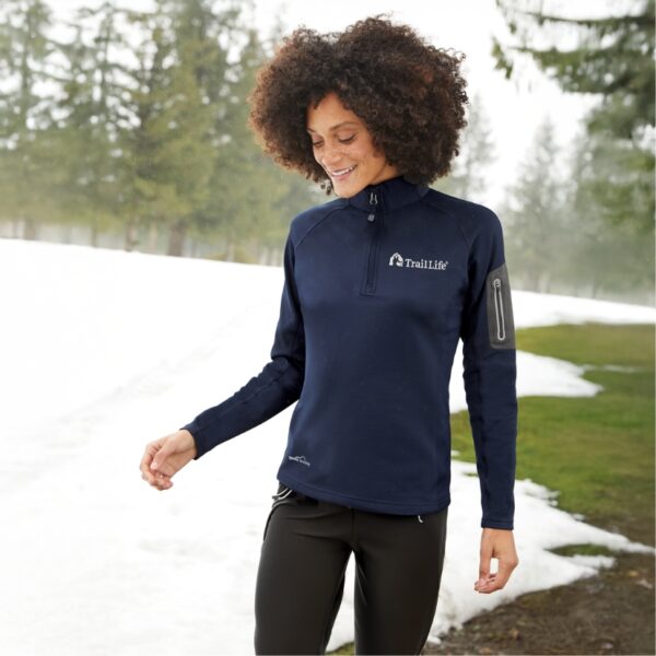 Trail Life Womens Eddie Bauer 1/2 Zip Performance Fleece - Image 4