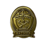 Freedom Father Pin
