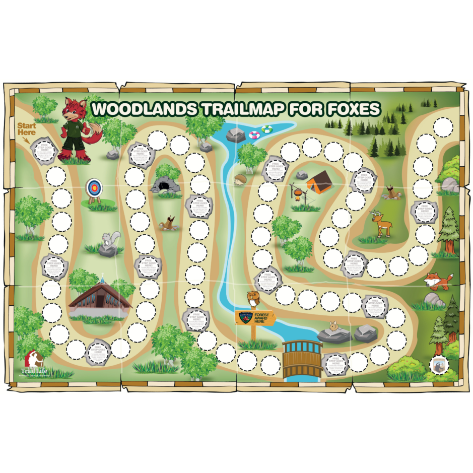 Woodlands Trail Fox Trailmap - Trail Life USA Store