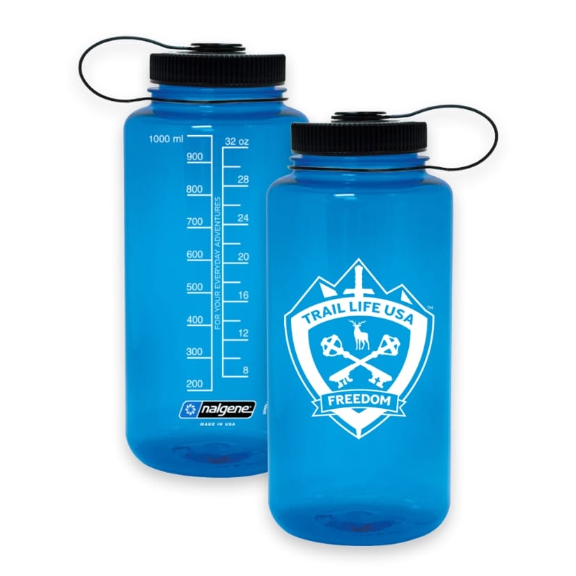 Freedom Award 32oz Wide Mouth Nalgene Water Bottle