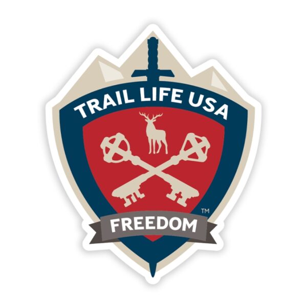 Freedom Award Sticker