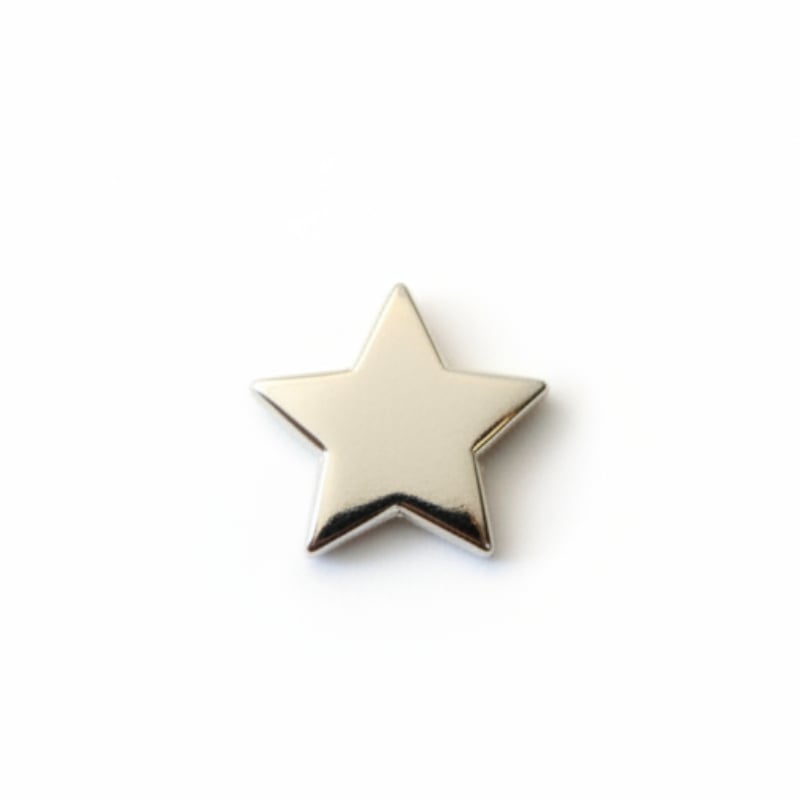 Woodlands Trail Hawk Sylvan Star Pack of 10 - Silver