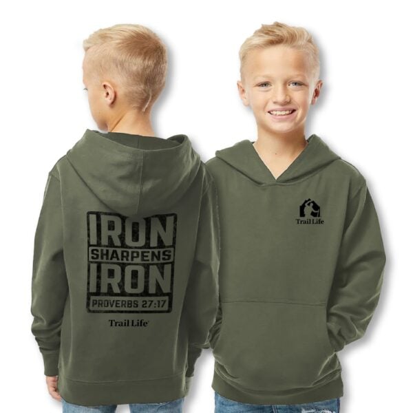 Iron Sharpens Iron Hooded Sweatshirt - Image 2