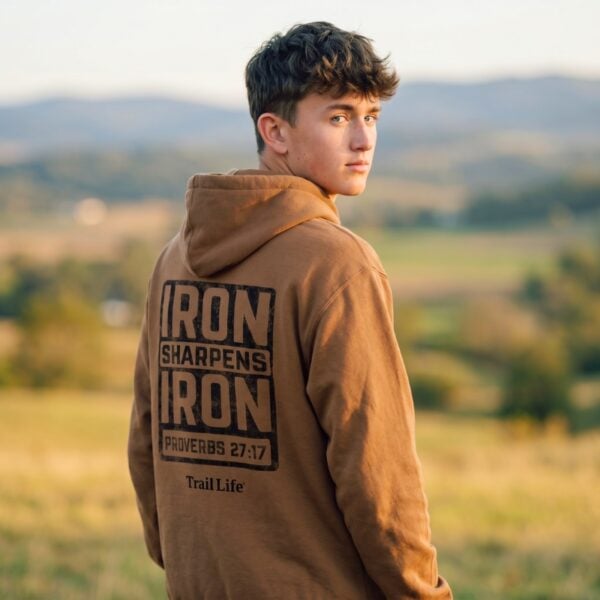 Iron Sharpens Iron Hooded Sweatshirt - Image 6