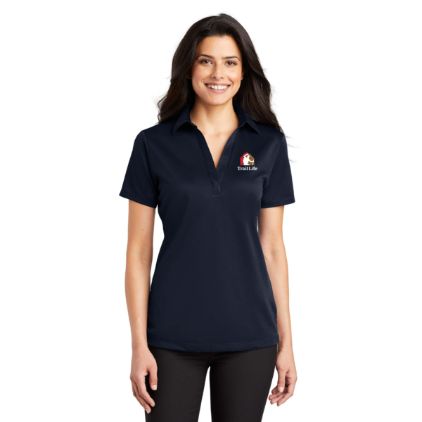 Ladies Silk Touch Performance Polo Navy