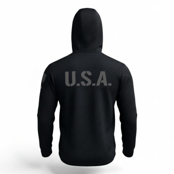 Trail Mesh USA 250 Hooded Shirt - Image 2