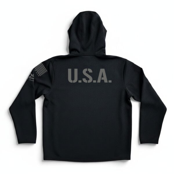 Trail Mesh USA 250 Hooded Shirt - Image 4