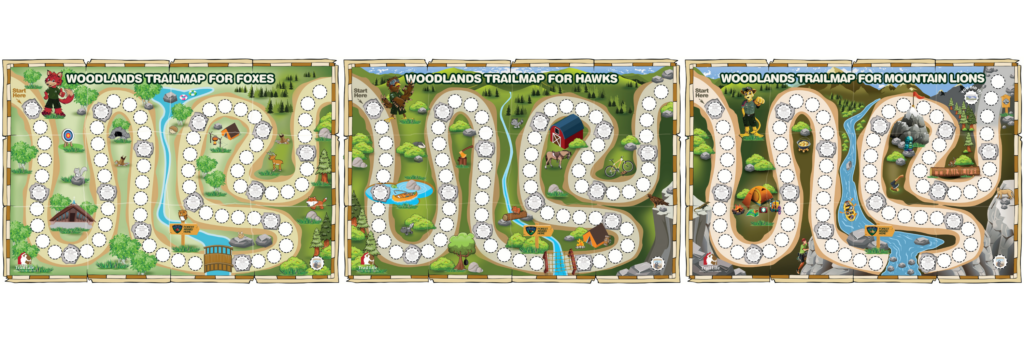 Woodlands Trail Trailmap Set - Trail Life USA Store