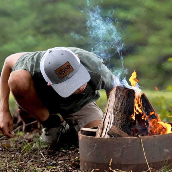 USA 250 Leather Patch Hat - Image 5
