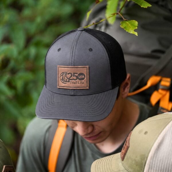 USA 250 Leather Patch Hat - Image 4