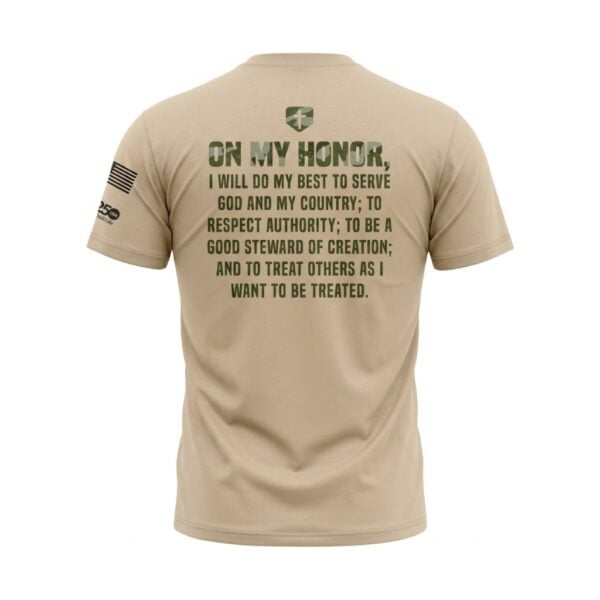 USA 250 Trailman's Oath T-Shirt - Image 2