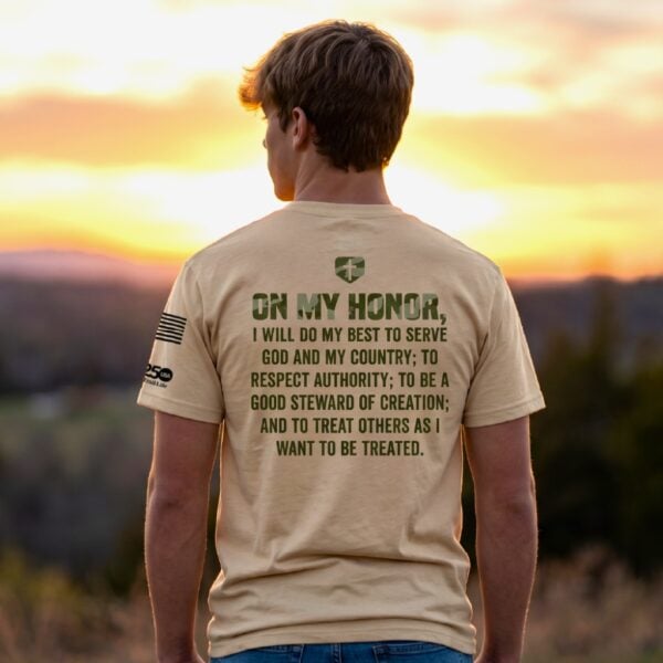 USA 250 Trailman's Oath T-Shirt - Image 5