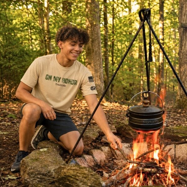 USA 250 Trailman's Oath T-Shirt - Image 3