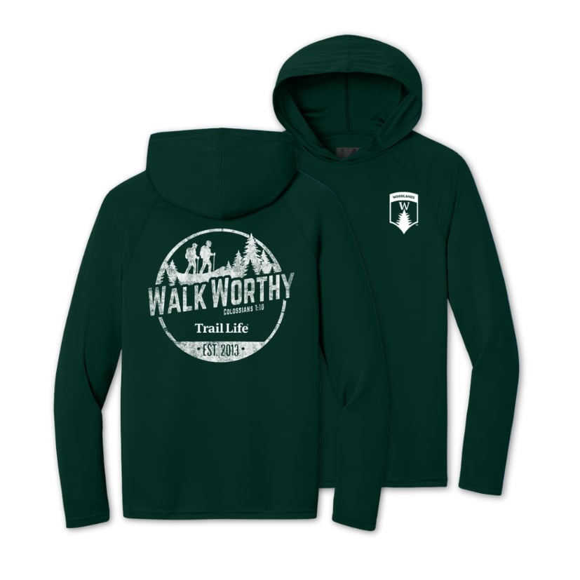 Woodlands Trail Performance Hooded Shirt
