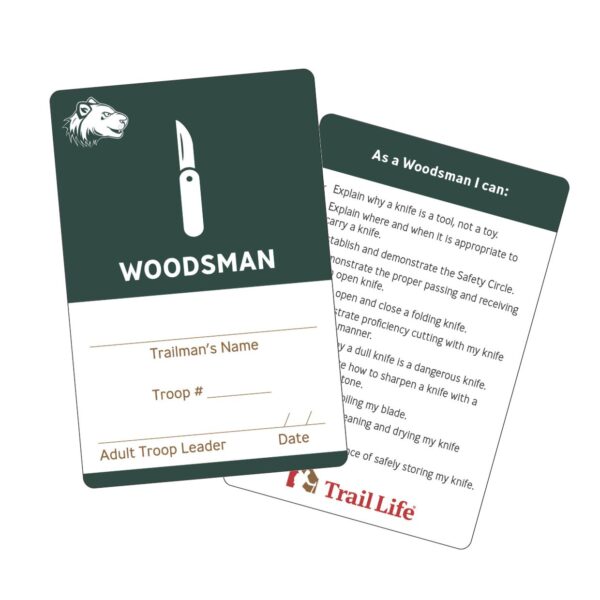 Woodlands Trail Mountain Lion Woodsman Card Pack